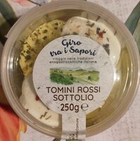 Tomini rossi sottolio