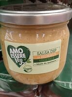 Salsa dip hummus
