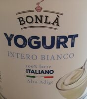 Bonlà Yogurt intero bianco