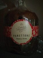Panettone pasas y fruta