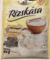 Rizskása chia maggal és inulinnal