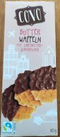 Butter Waffeln mit Zartbitterschokolade