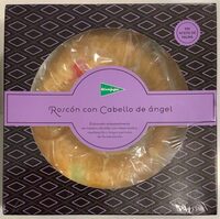 Roscón con cabello de ángel