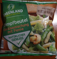 Gemüsemischung mit Penne