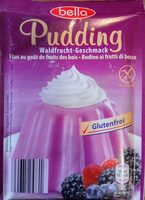 Pudding z okusom gozdni sadeži