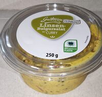 Linsen-Bulgursalat mit Curry