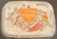 Nudelsalat mit Lyoner, Karotten und Erbsen