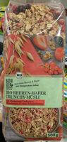 Bio Beeren Hafer Crunchi Müsli