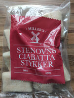 Stenovns Ciabatta Stykker