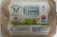 Organic 6 eggs