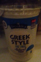 Greek style fat free yougurt