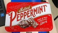 Salted Peppermint Chocolate Bark