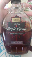 Specially selected Canadian maple syrup