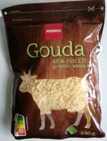 Gouda gerieben, würzig mild