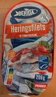 Heringsfilets in Tomatencreme