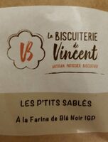 P'tits Sablés à la farine de blé noir IGP