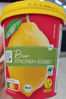 Zitronen-Sorbet