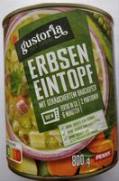 Erbseneintopf mit geräuchertem Bauchspeck