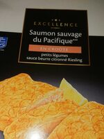 Saumon sauvage du pacifique en croûte