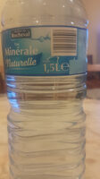 Eau minérale naturelle