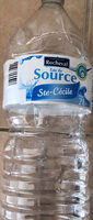 Eau de source Sainte Cécile ou Cristal Roc