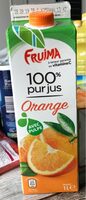 100% pur jus Orange avec pulpe