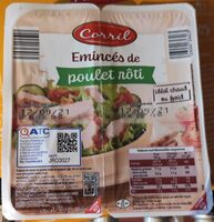 Émincés de poulet rôti