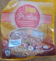 Pralin d'amandes et de noisettes caramélisées