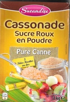 Cassonade Sucre roux en poudre