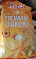Chips saveur fromage oignons