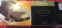 Buche glacée facon rocher