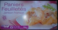 Paniers Feuilletés - Jambon Fromage