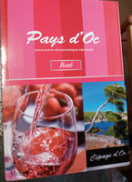 Vin rosé PAYS D'OC 3 litres
