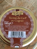 Terrine de cerf au cognac