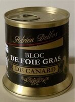 Bloc de foie gras de canard