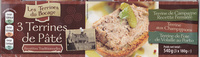3 Terrines de Pâté - Recettes Traditionnelles