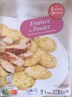 Émincé de Poulet et pommes de terre Sarladaises