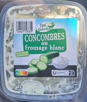 Concombres au fromage blanc