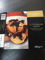 12 profiteroles surgelées