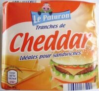 Tranches de Cheddar (23 % MG) 10 tranches