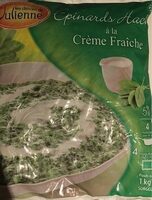 Épinards Hachés à la Crème Fraîche