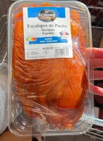 Escalopes de poulet marinées au paprika
