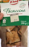 Foccacine tomate origan