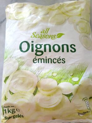 Oignons émincés