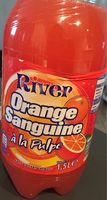 Orange sanguine a la pulpe