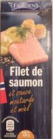 Filet de saumon en sauce
