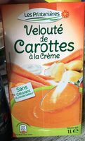 Velouté de carottes à la crème
