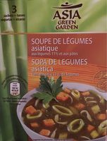 Soupe de légumes asiatique