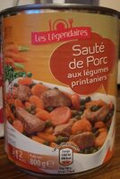 Sauté de porc au légumes printaniers