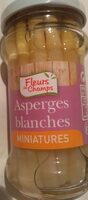 Asperges blanches miniatures